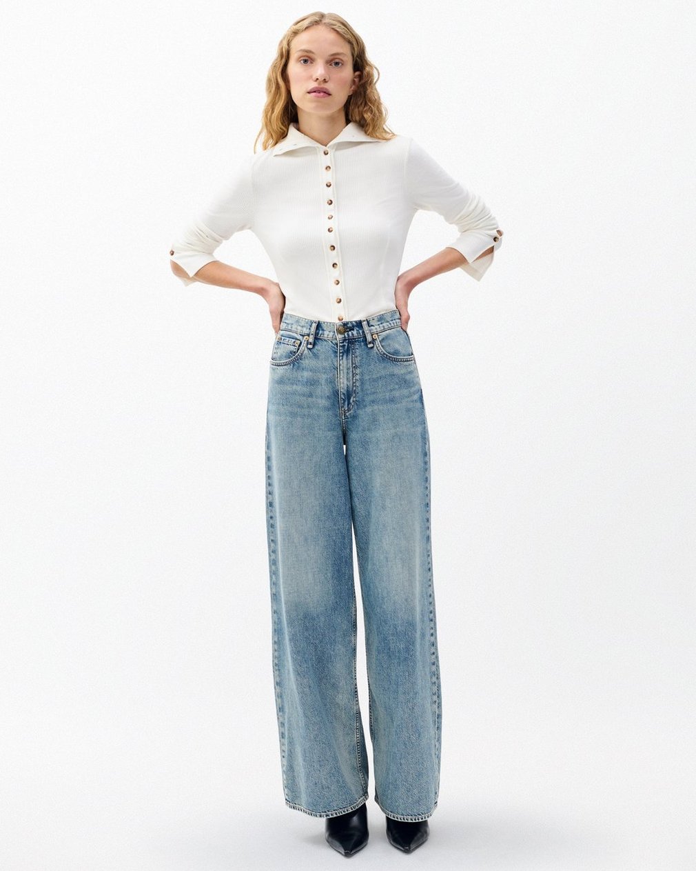 Sofie Wide-Leg Jeans - Theo - Image 3