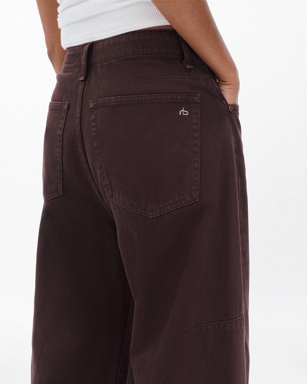 Charlie Barrel Jeans - Espresso - Image 5