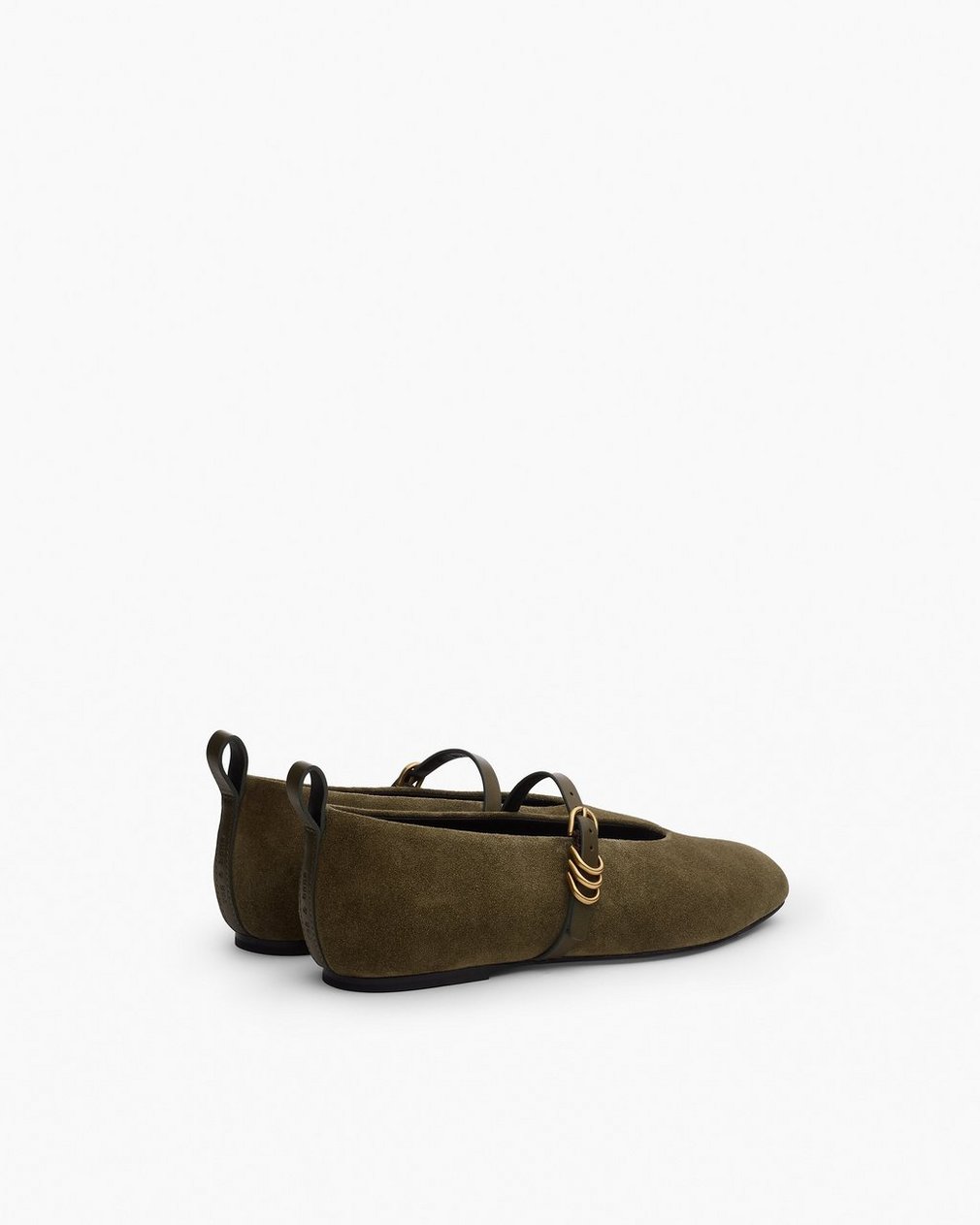 Spire Suede Mary Janes - Olive Night Suede - Image 4