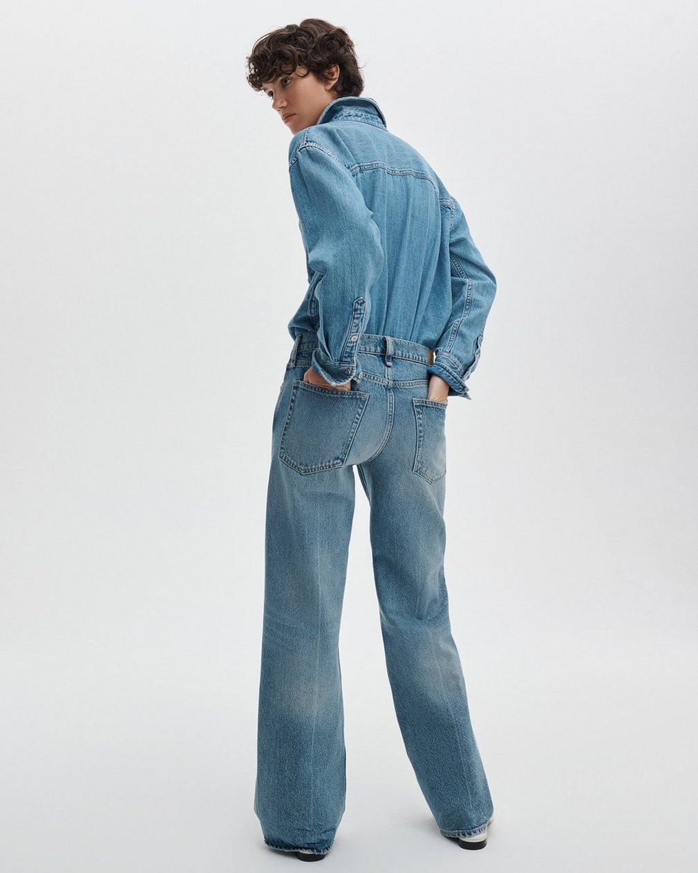 Saige Relaxed Straight Jeans - Rosland - Image 5