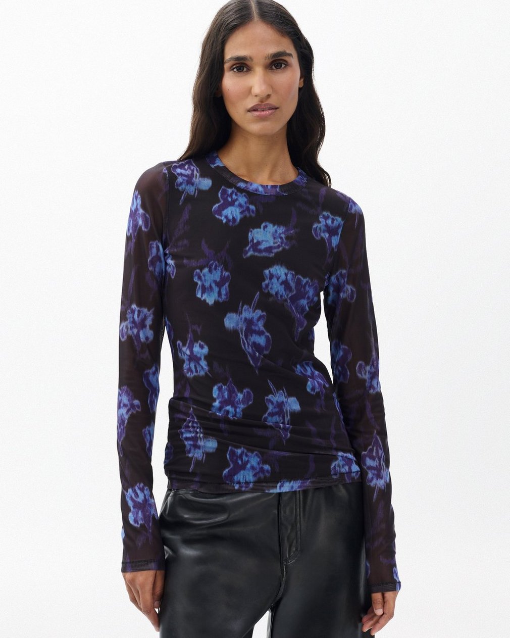 Yana Stretch Mesh Tee - Salute Multi - Image 4