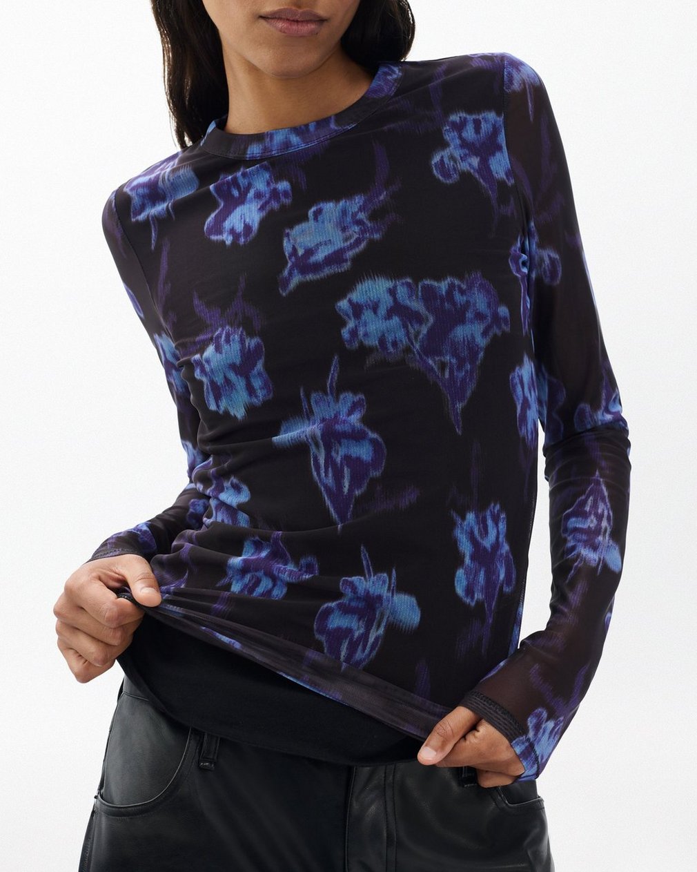 Yana Stretch Mesh Tee - Salute Multi - Image 5