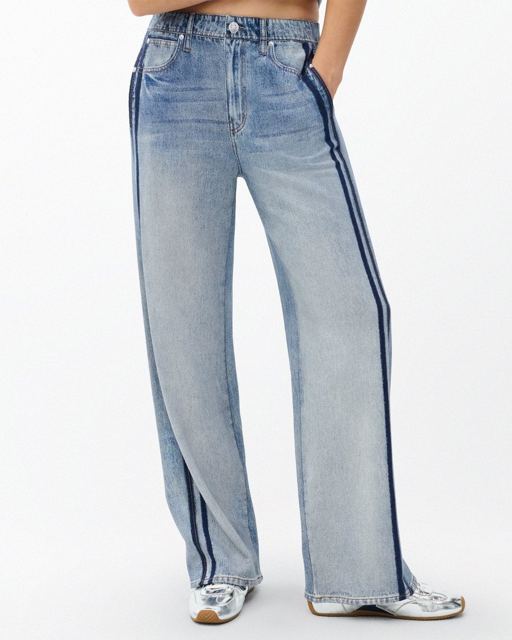 Miramar Wide-Leg Track Pants - Coney - Image 5