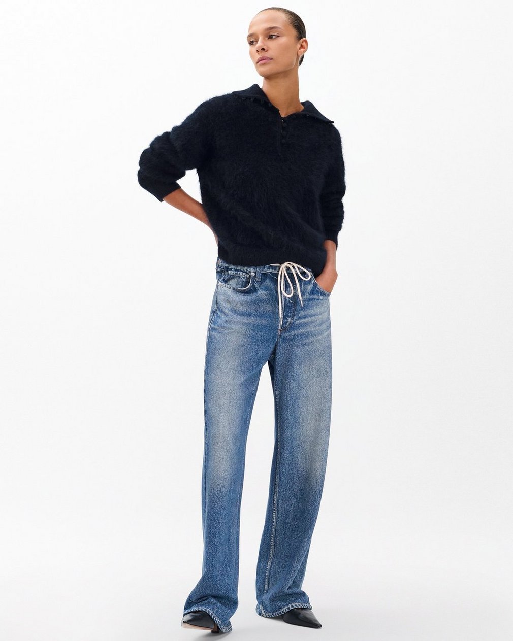 Miramar Drawstring Wide-Leg Pants - Lakewood - Image 3