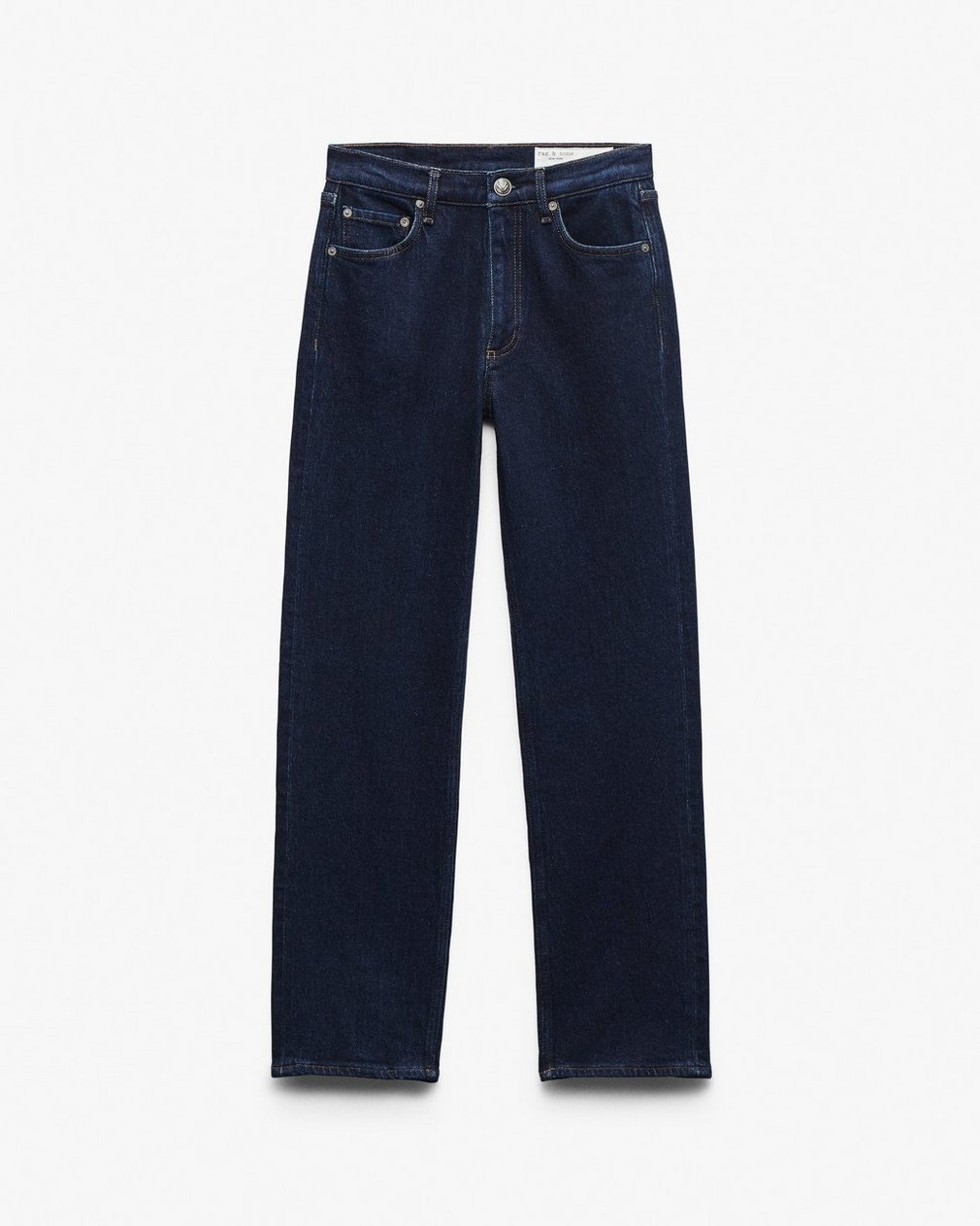 Harlow Ankle Straight Jeans - Dark Rinse - Image 2