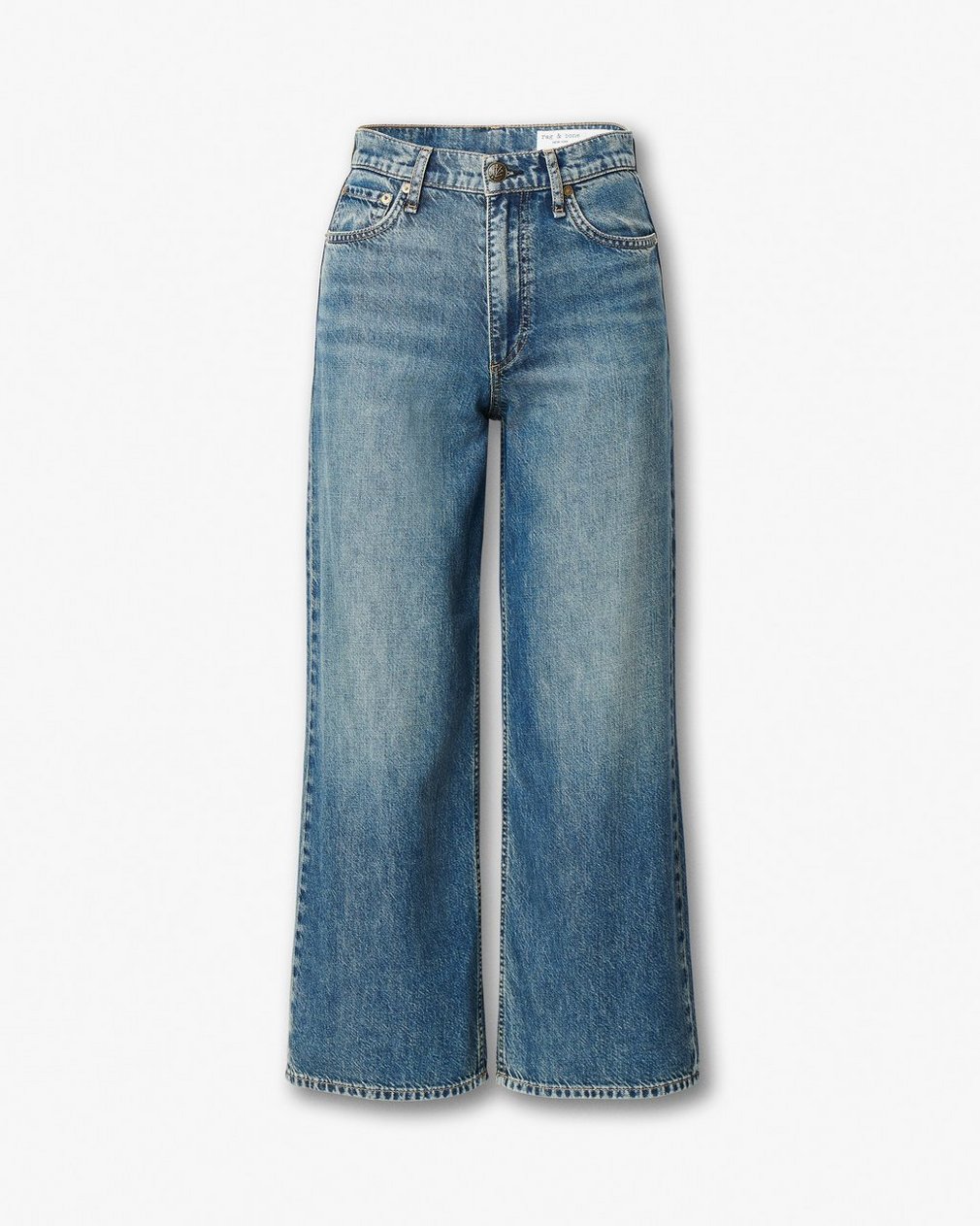Andi Ankle Wide-Leg Jeans - Delcan - Image 2