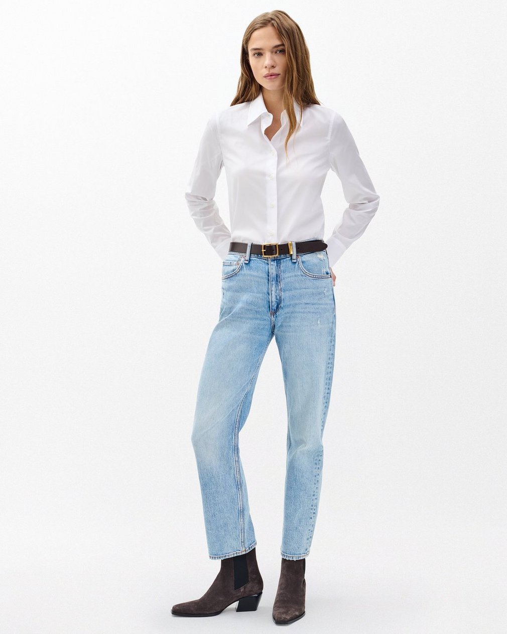Harlow Ankle Straight Jean - Lou - Image 3