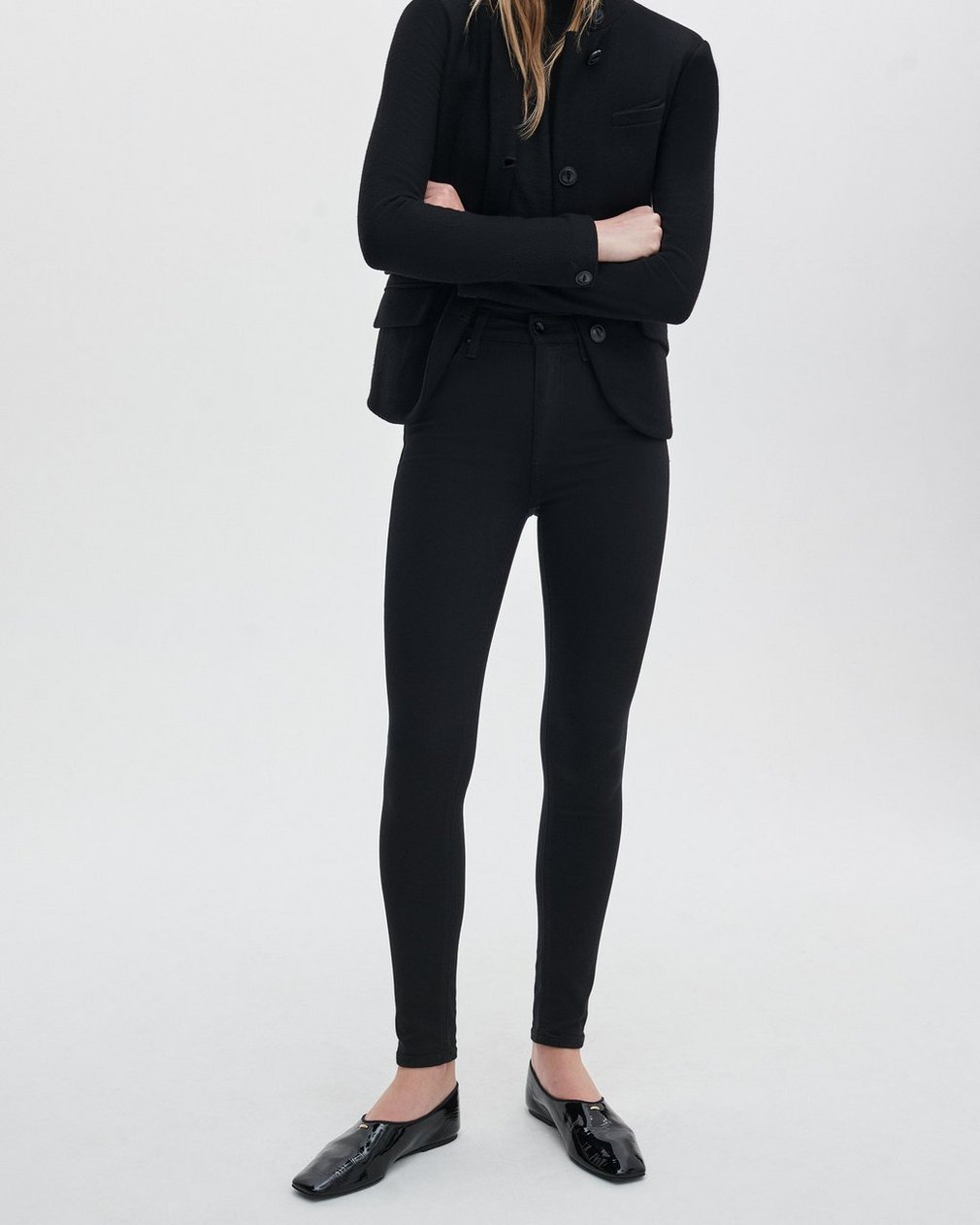 Flexi Nina Skinny Jean - Black - Image 3