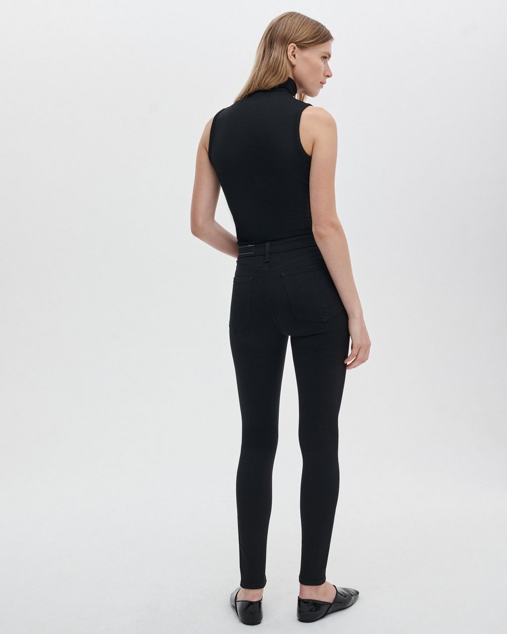 Flexi Nina Skinny Jean - Black - Image 6