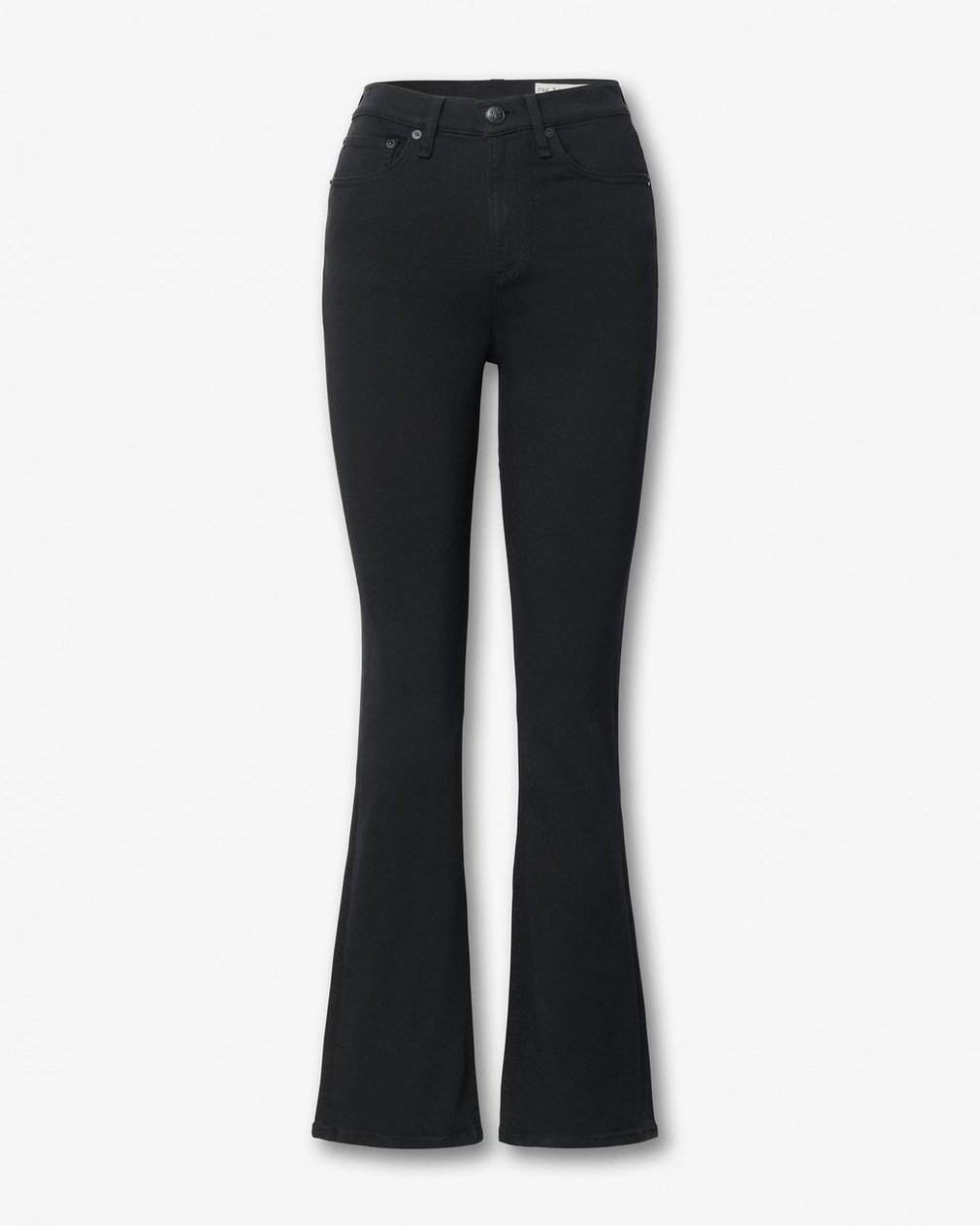 Peyton Bootcut - Black: Mid-Rise Stretch Jean - Image 2