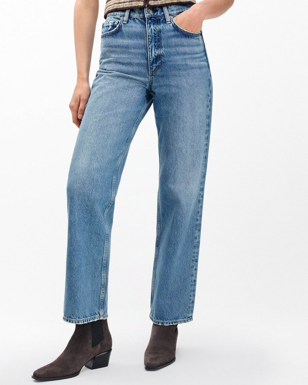 Shea Ankle Relaxed Straight Jeans - Ithaca - Image 4