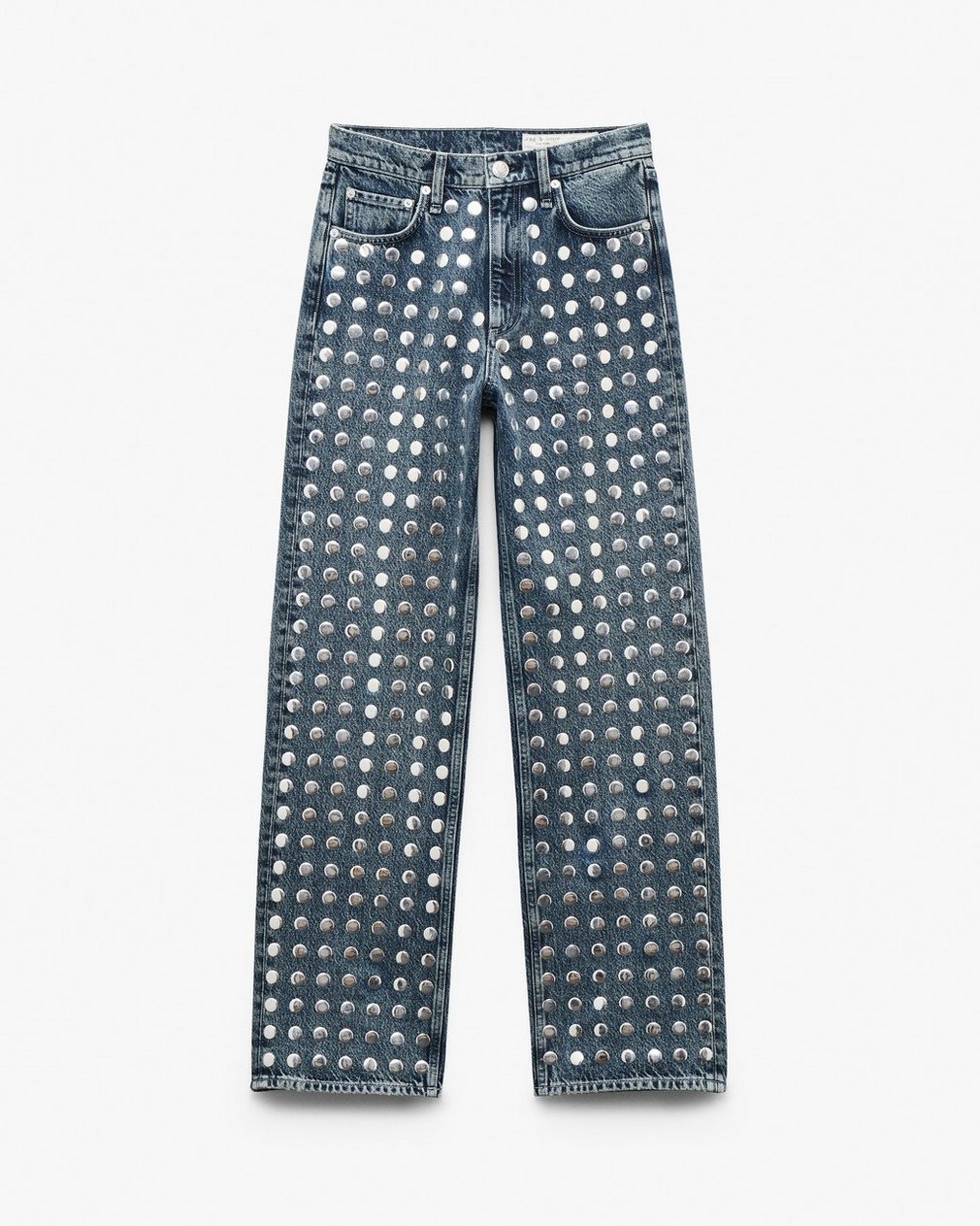 Shea Relaxed Straight Jeans - Kingston Stud - Image 2