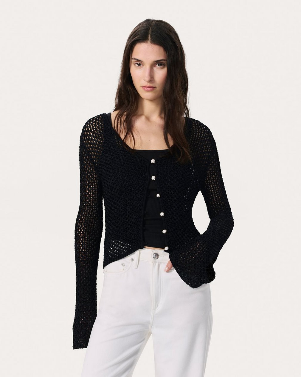 Ellie Knit Cardigan - Black