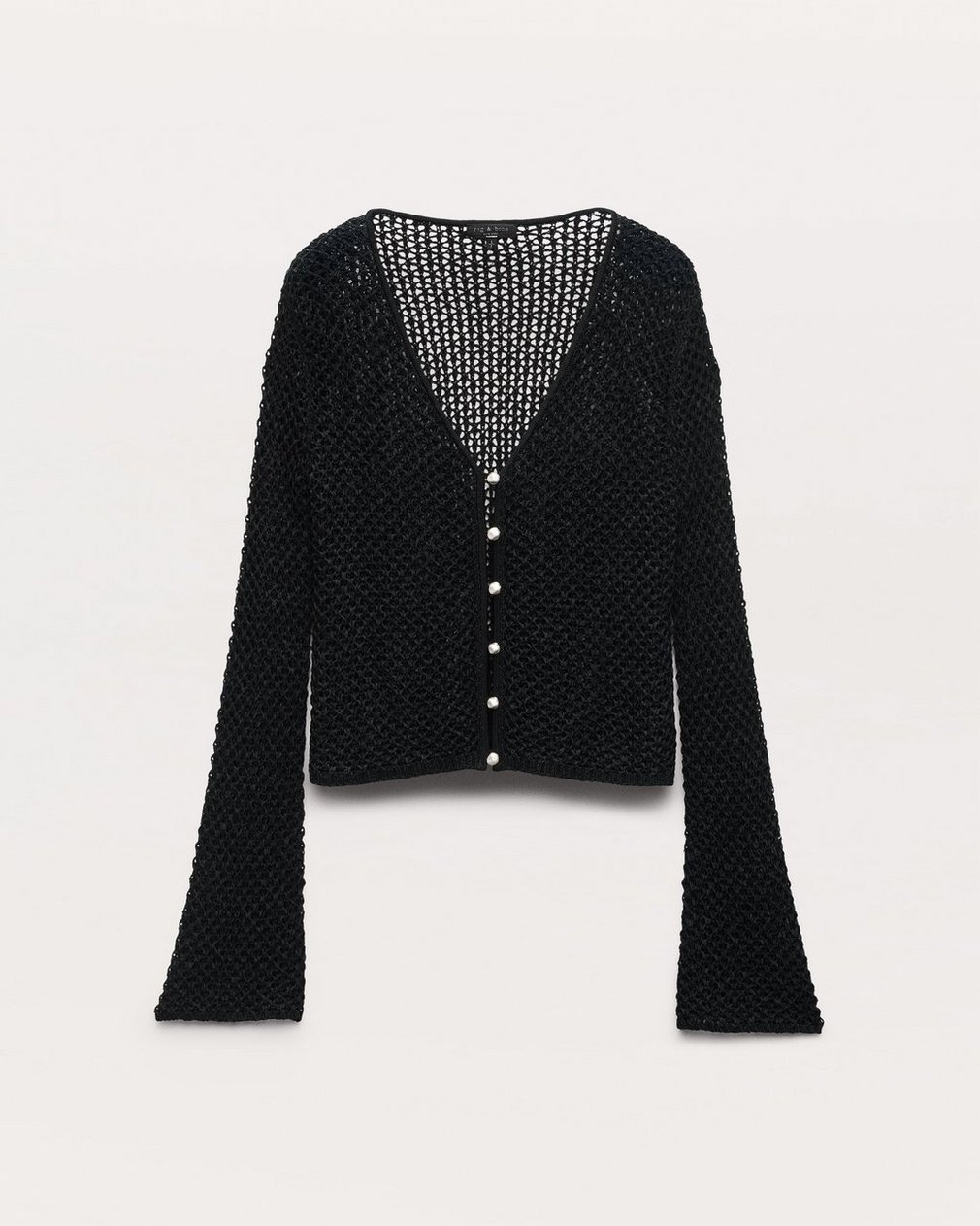 Ellie Knit Cardigan - Black - Image 2