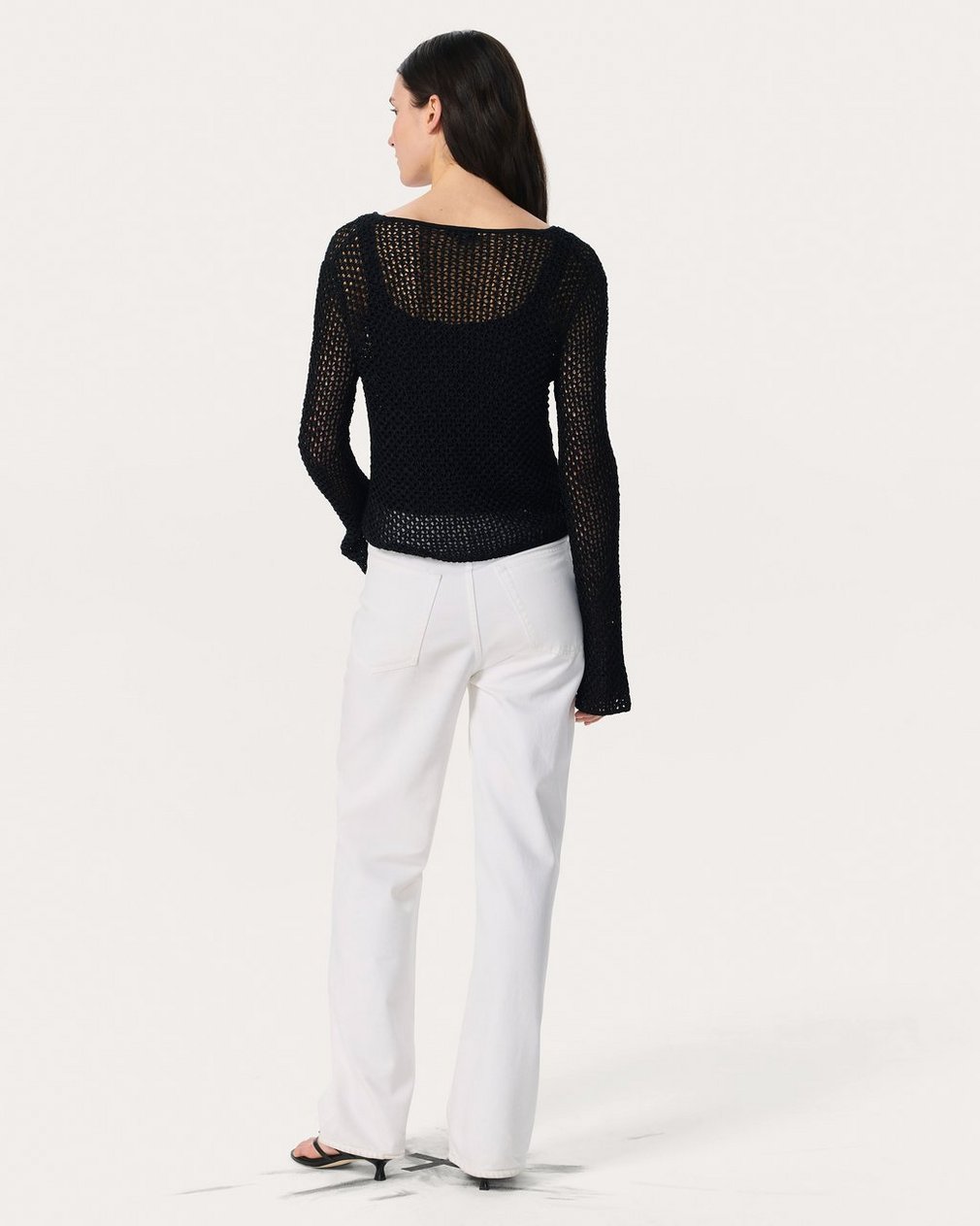 Ellie Knit Cardigan - Black - Image 6