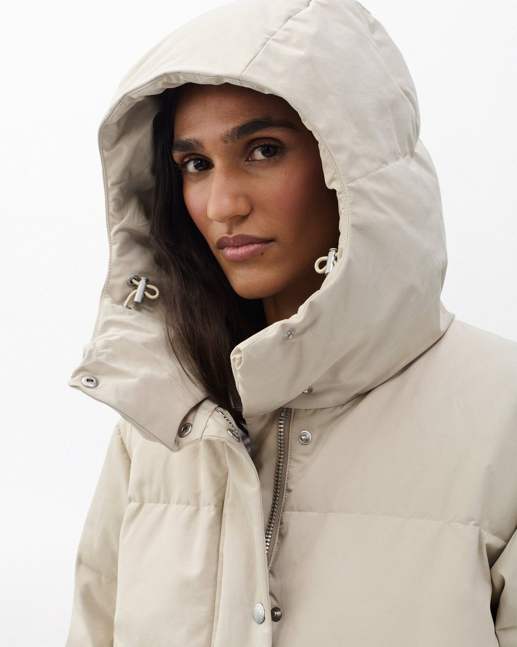 Leonard Puffer Jacket - Fossil - Image 5