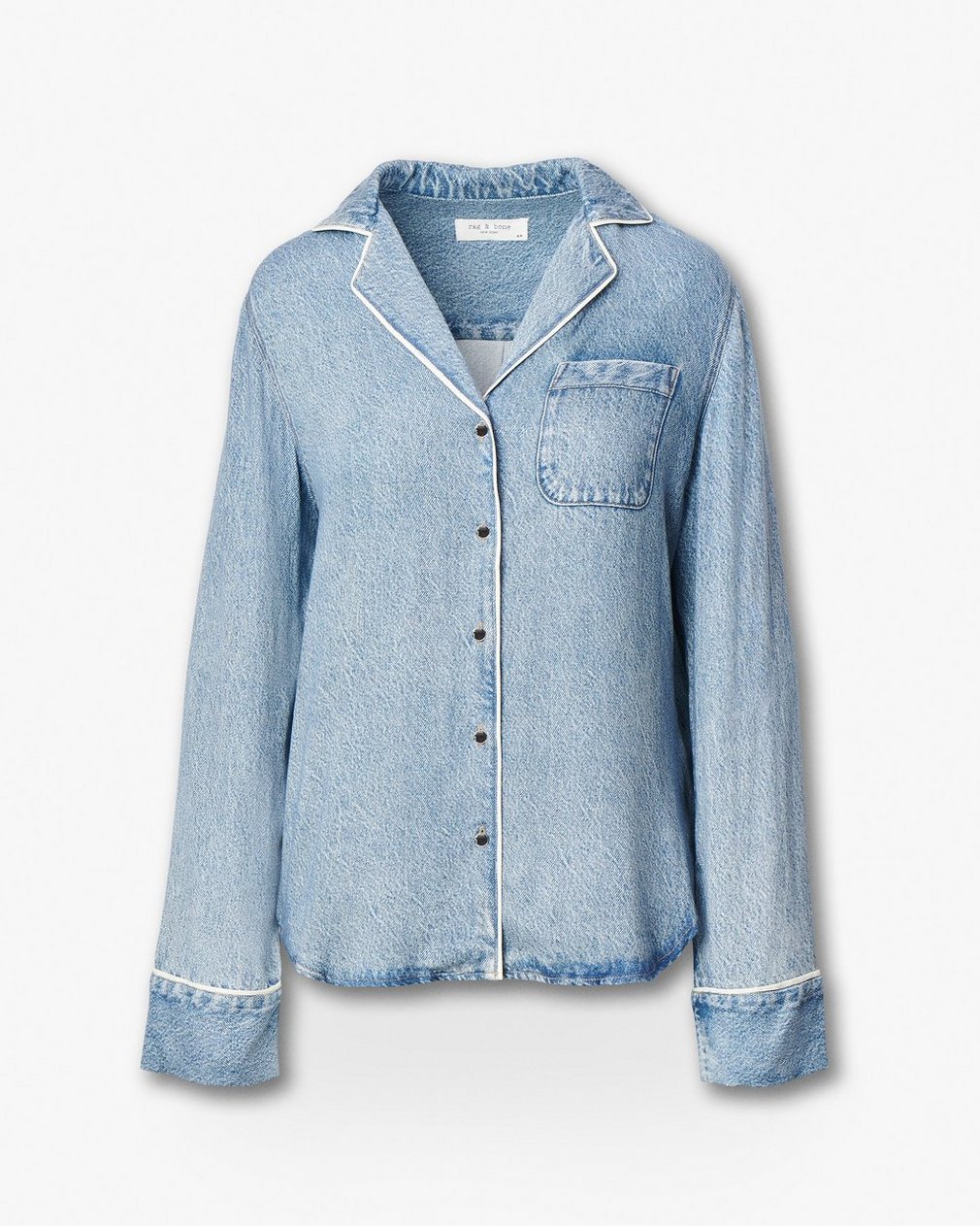 Miramar Long-Sleeve Lounge Shirt - Zoe - Image 2