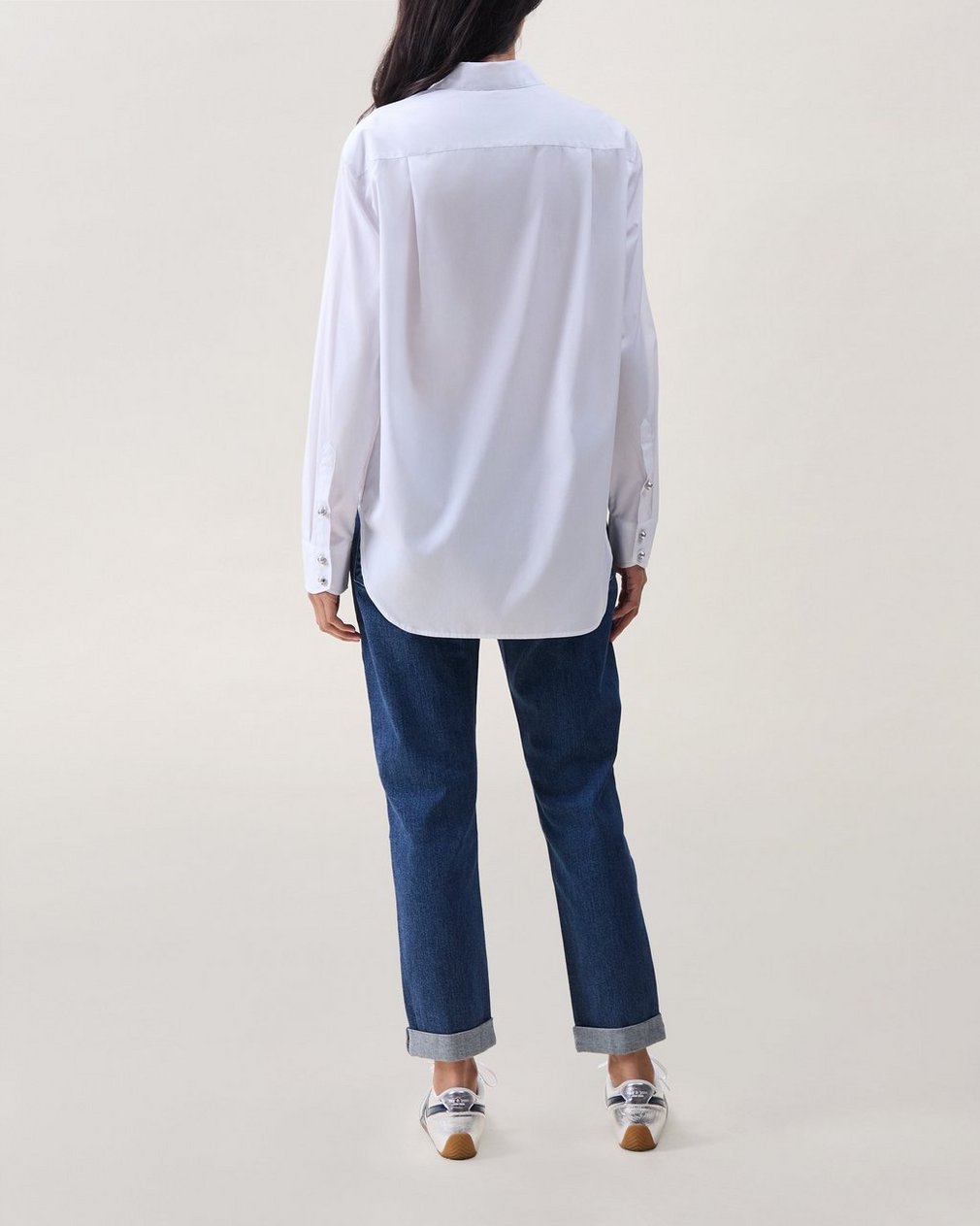 Monty Poplin Shirt - White - Image 2