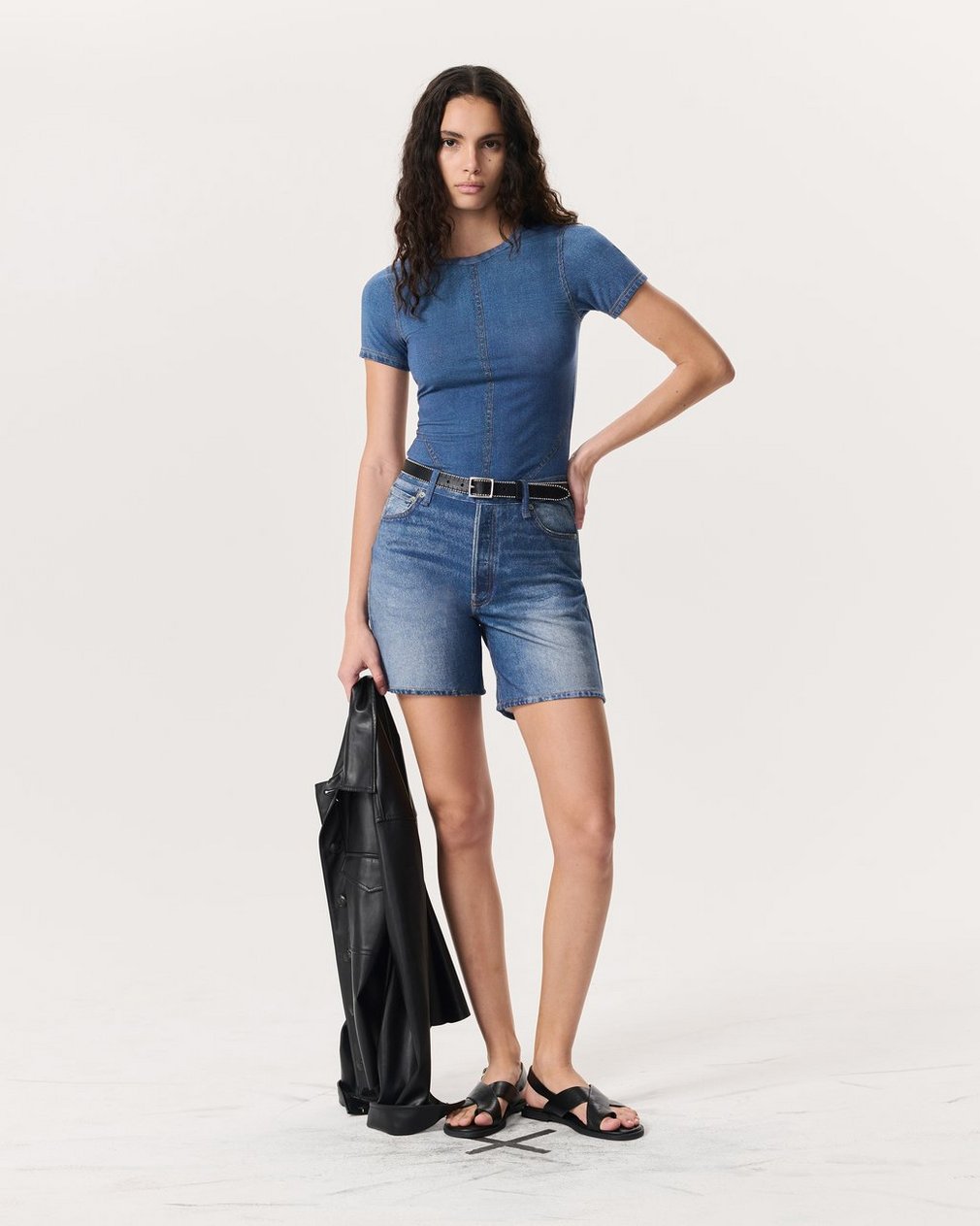 Miramar Baby Tee - Cosmos - Image 4