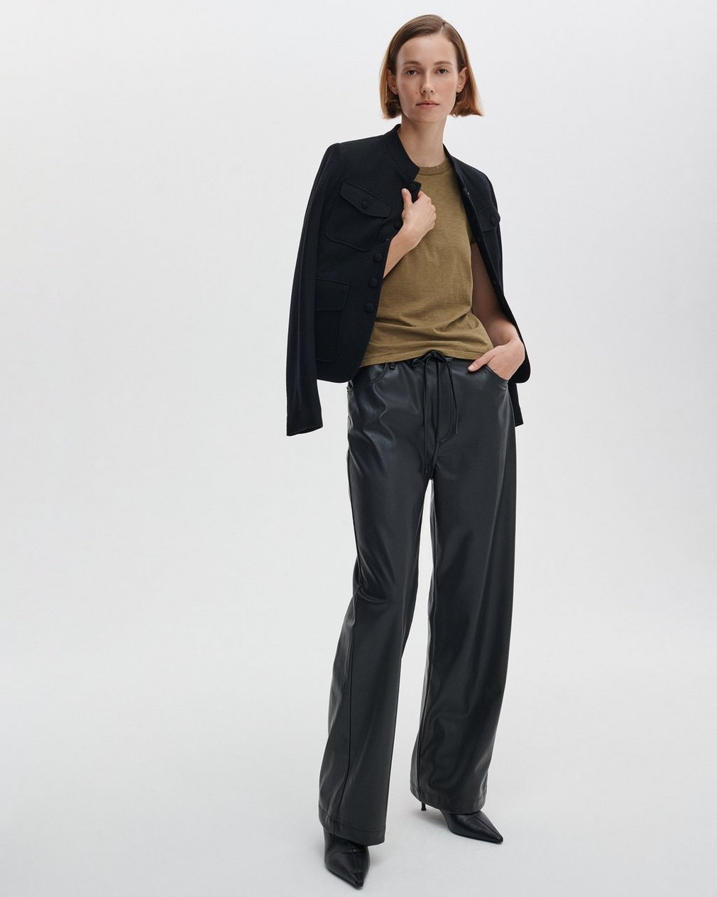 The Slub Tee - Military Olive - Image 3