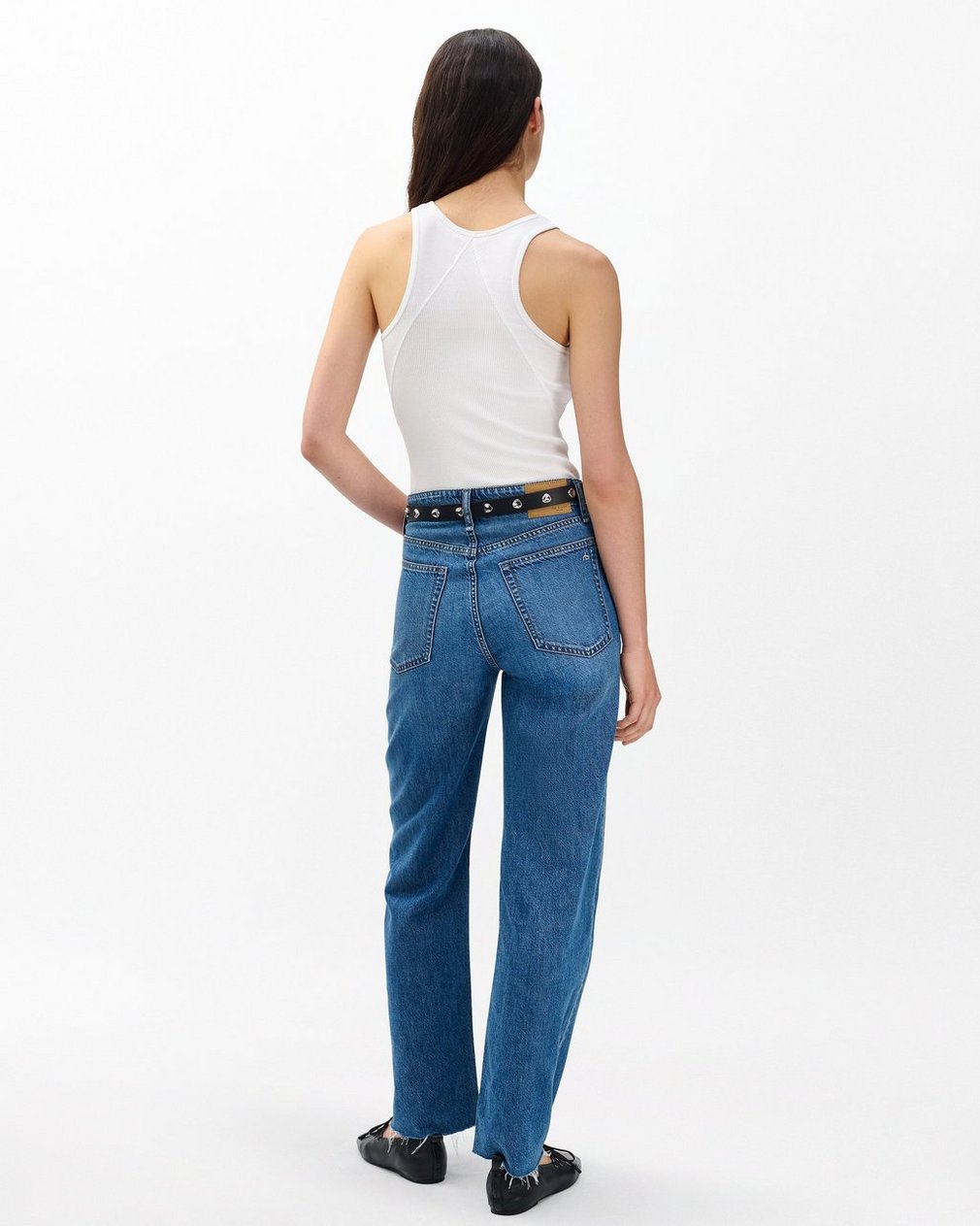 The Essential Rib Tank - White - Image 5