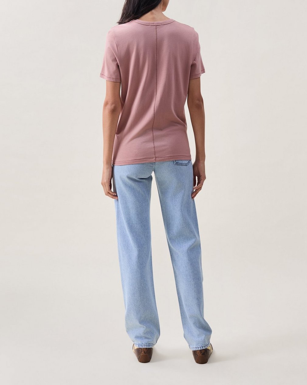 The Jersey Tee - Washed Rose - Image 2