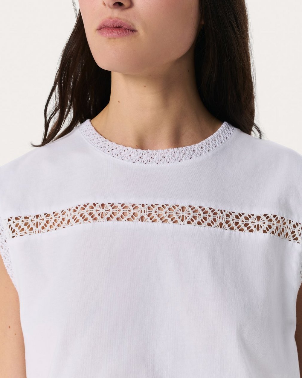 Rosie Muscle Tank - White - Image 4