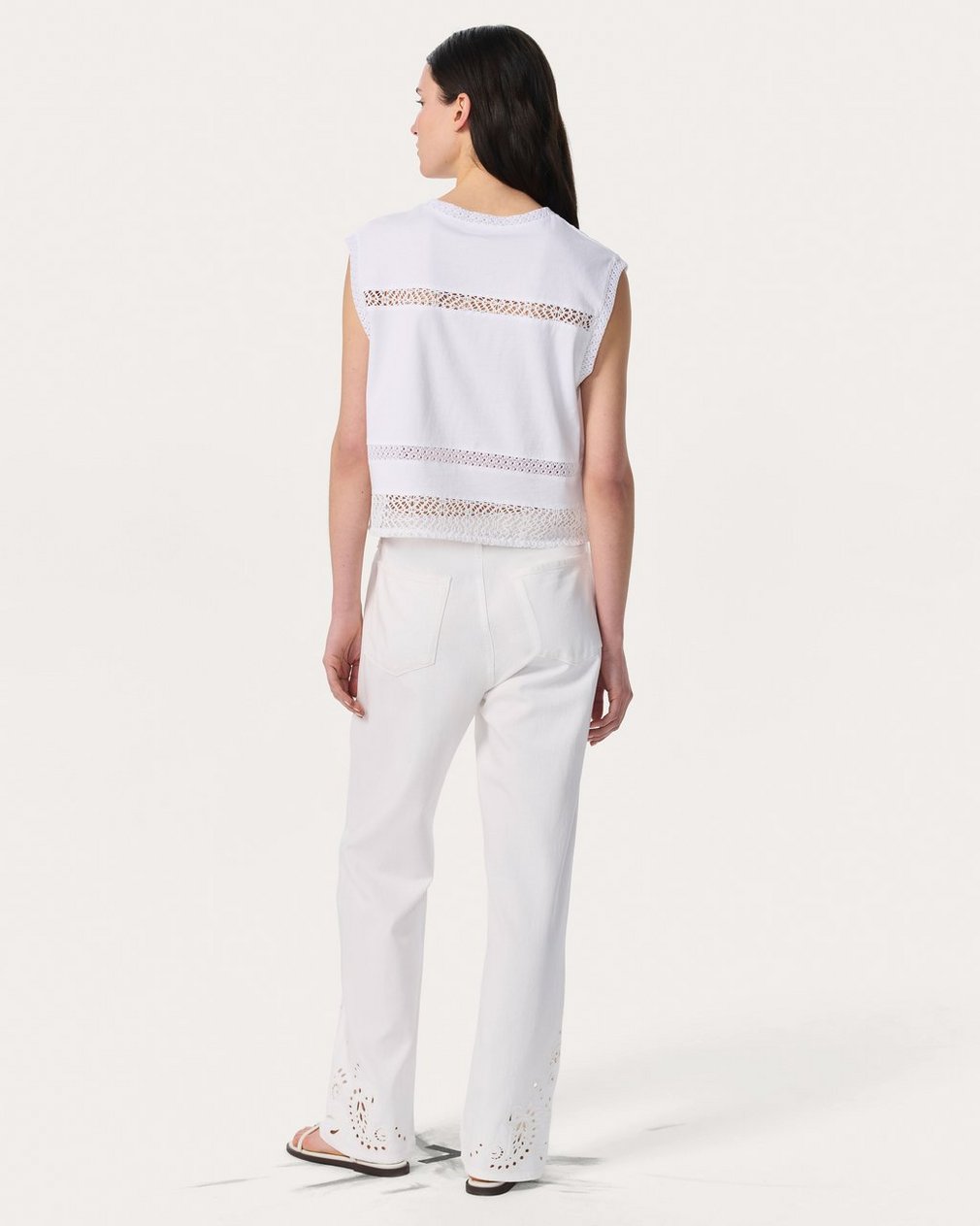 Rosie Muscle Tank - White - Image 6