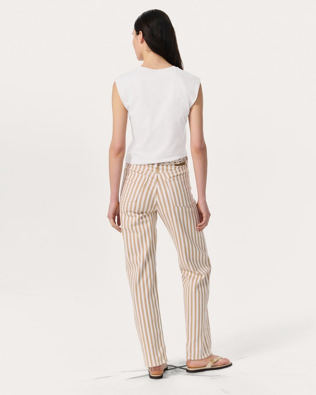Mica Sleeveless Top - White - Image 6