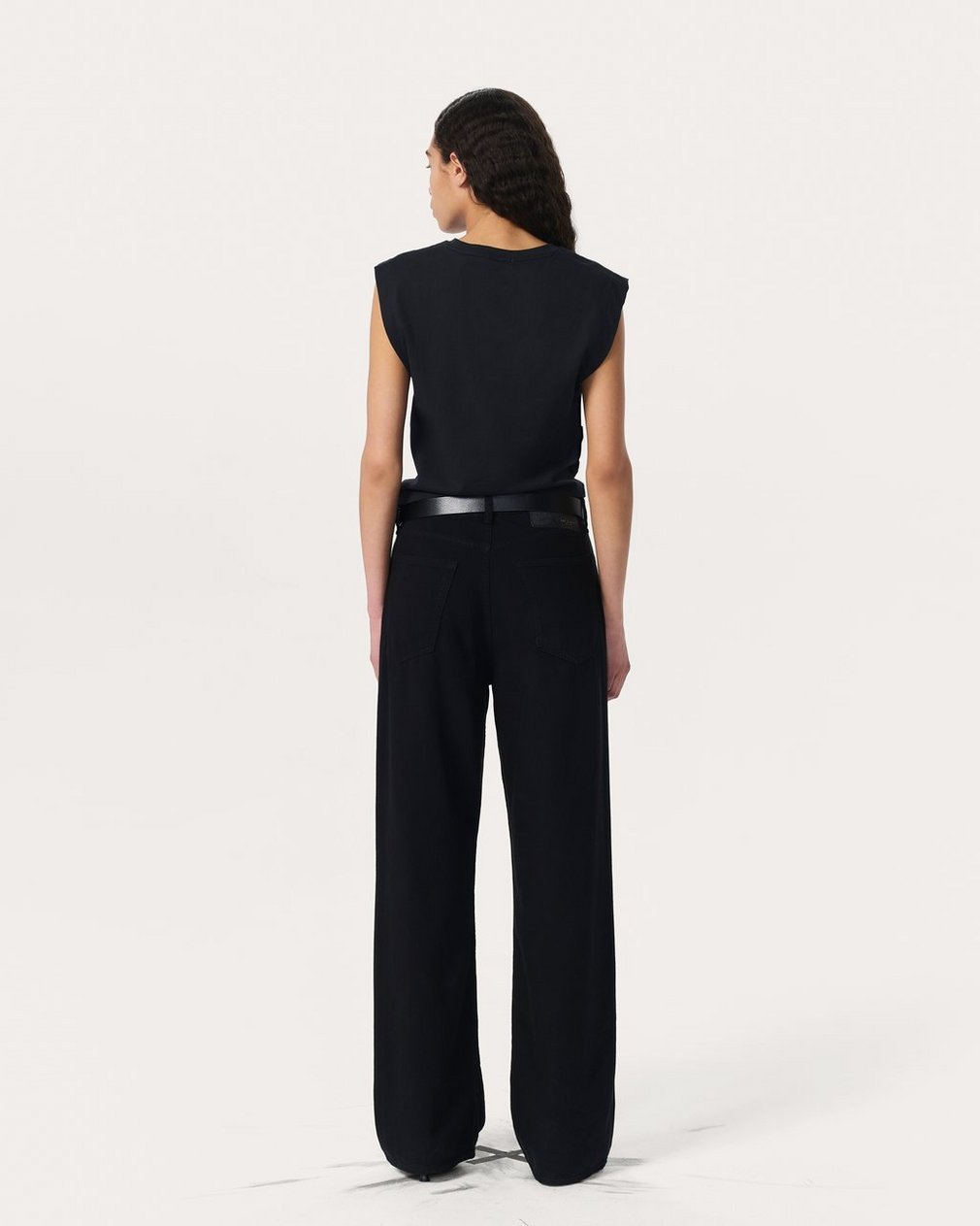 Mica Sleeveless Top - Black - Image 6