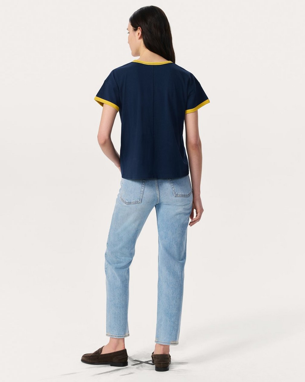 Montauk Boxy Graphic Tee - Navy - Image 6