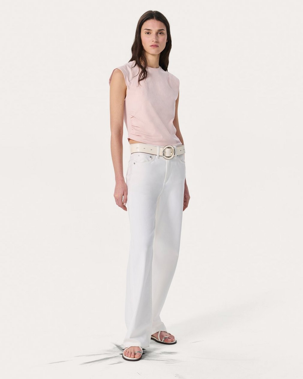 Mica Sleeveless Top - Dusty Rose - Image 3