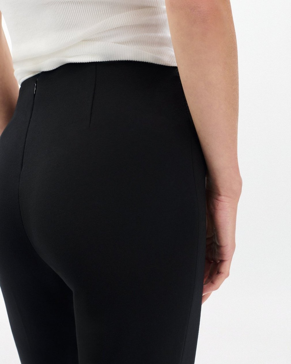 Irina Kick Flare Pants - Black - Image 5