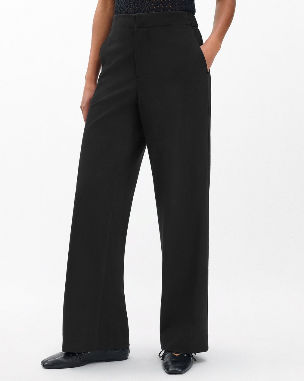 Irina Tailored Pants - Black - Image 4