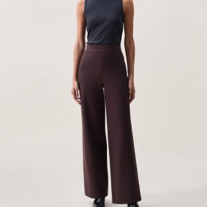 Iris Wide-Leg Pants - Espresso