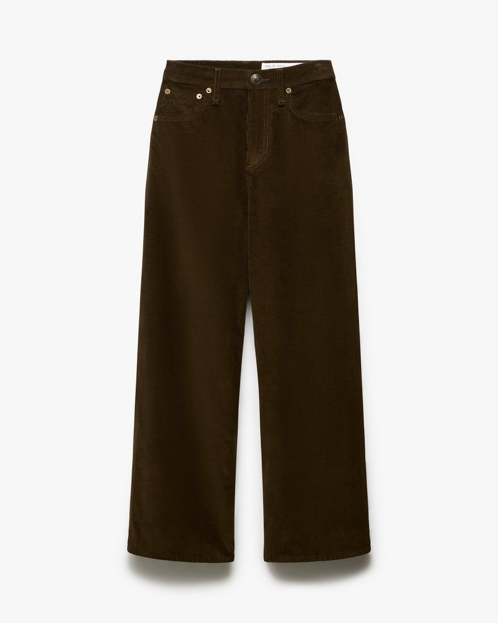 Andi Ankle Wide-Leg Corduroy Pants - Balsam - Image 2