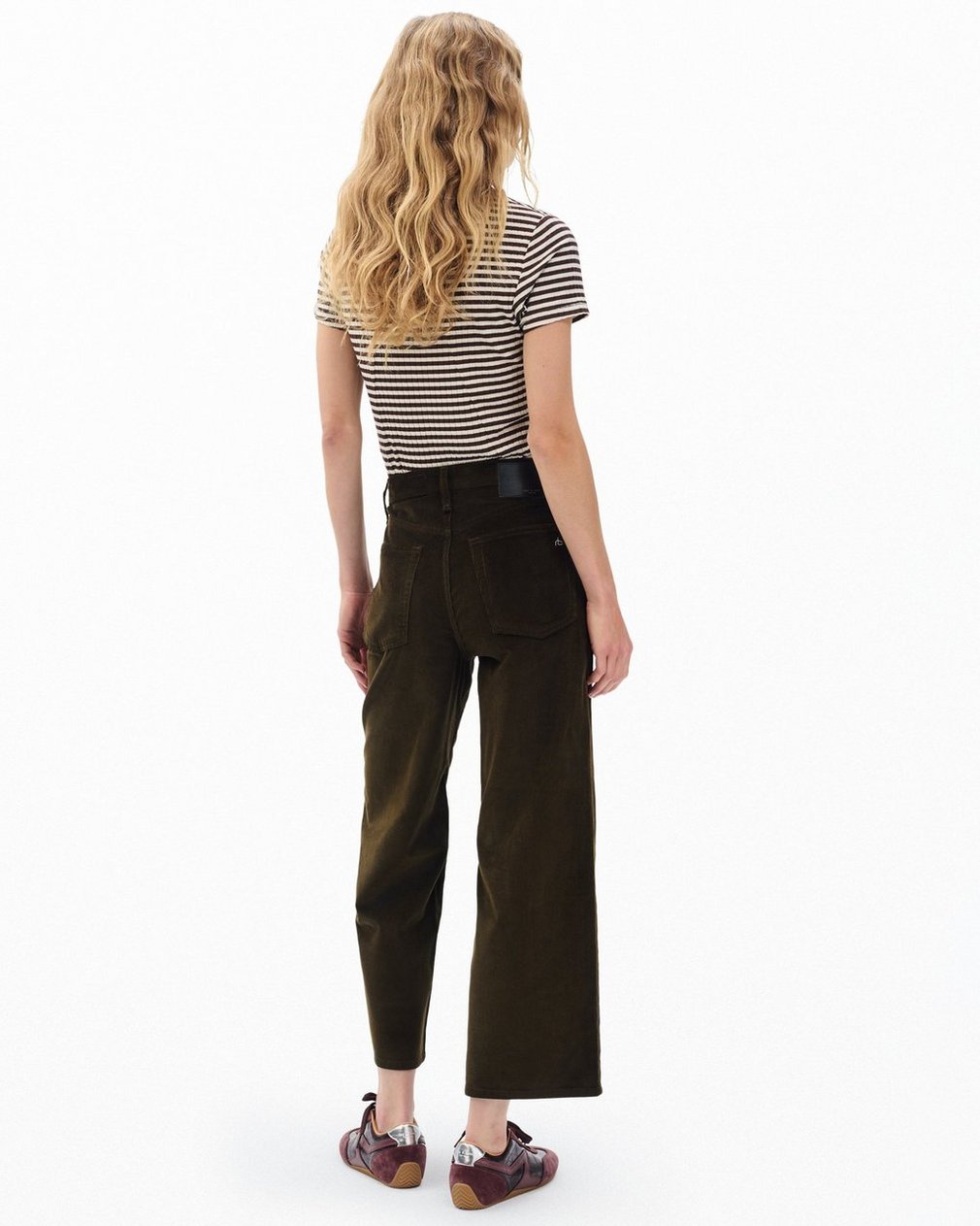 Andi Ankle Wide-Leg Corduroy Pants - Balsam - Image 6
