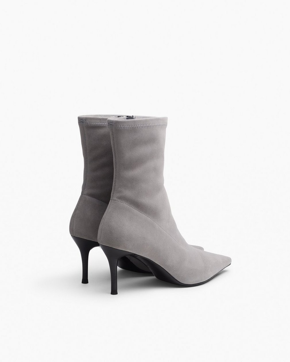 Mercer Suede Ankle Boots - Stone Suede - Image 4