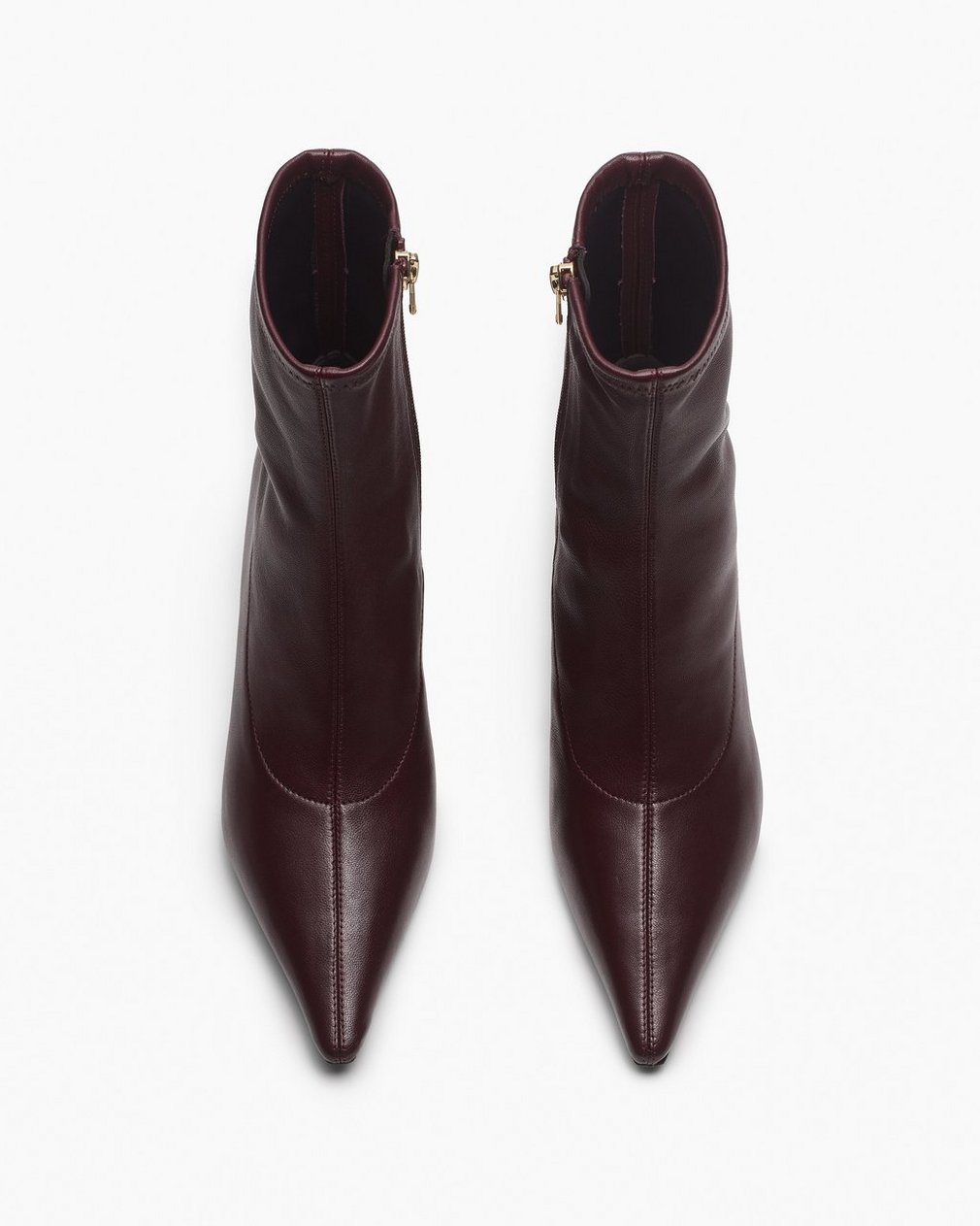 Mercer Leather Ankle Boots - Bordeaux - Image 5