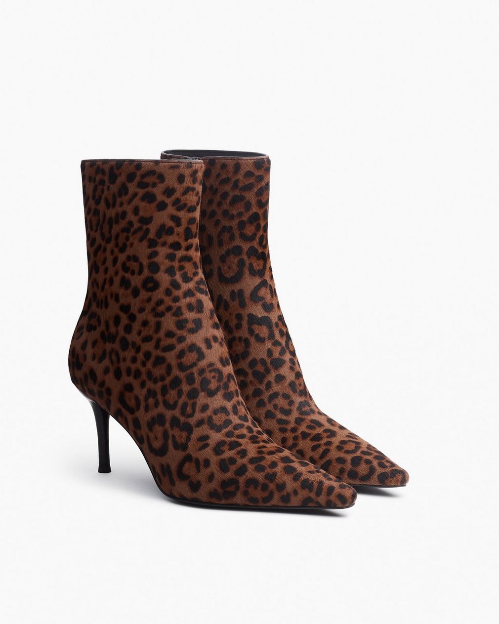 Mercer Leopard Calf Hair Ankle Boots - Leopard Hair Calf - Image 3