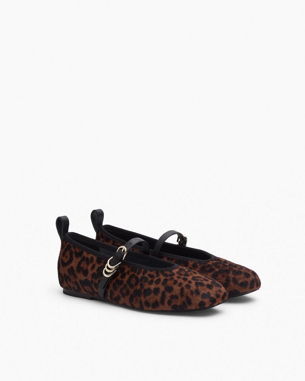 Spire Leopard Calf-Hair Mary Janes - Leopard Hair Calf - Image 3