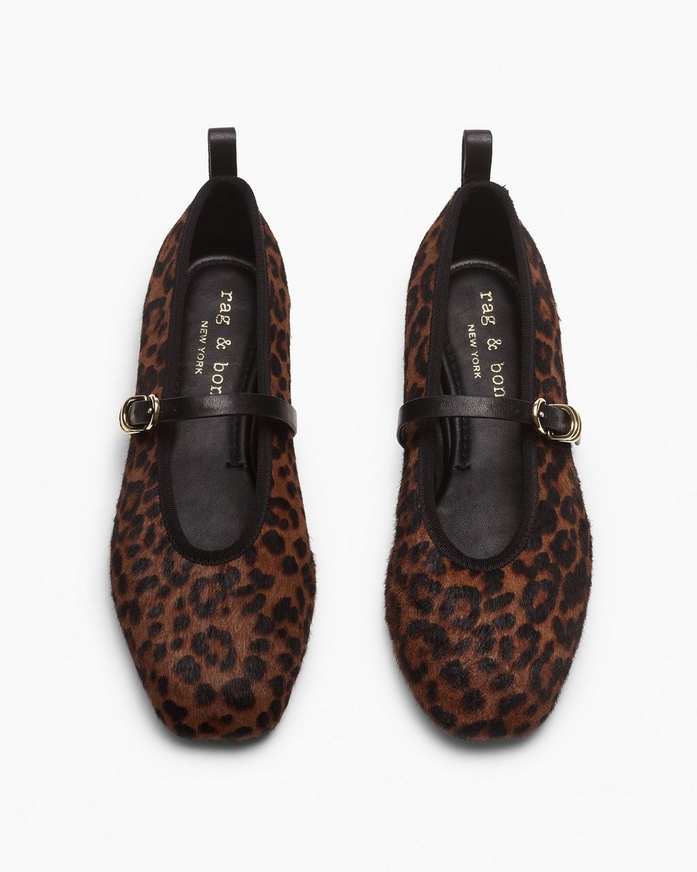 Spire Leopard Calf-Hair Mary Janes - Leopard Hair Calf - Image 5