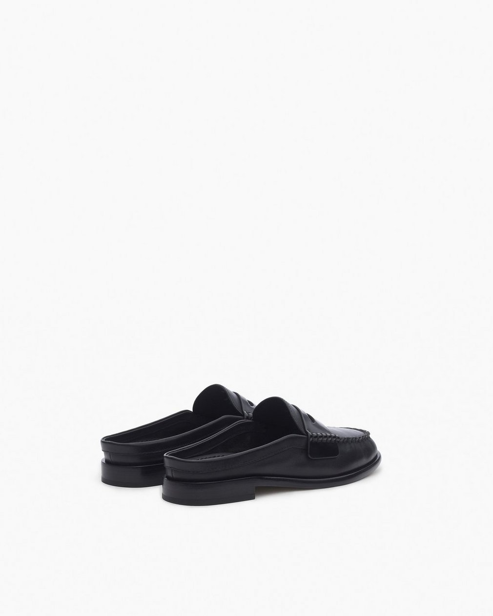 Carter Leather Mules - Black - Image 4