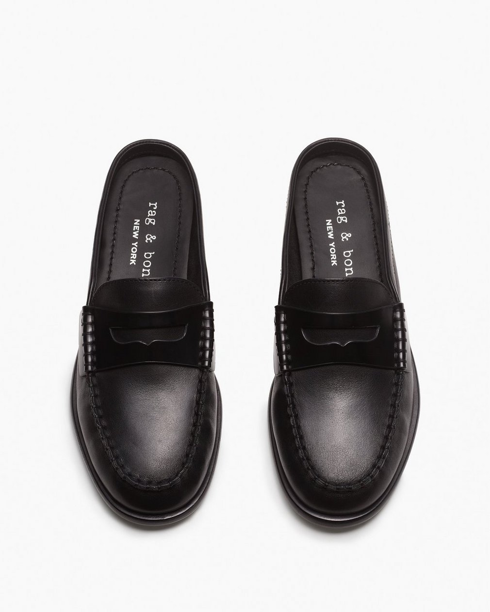 Carter Leather Mules - Black - Image 5