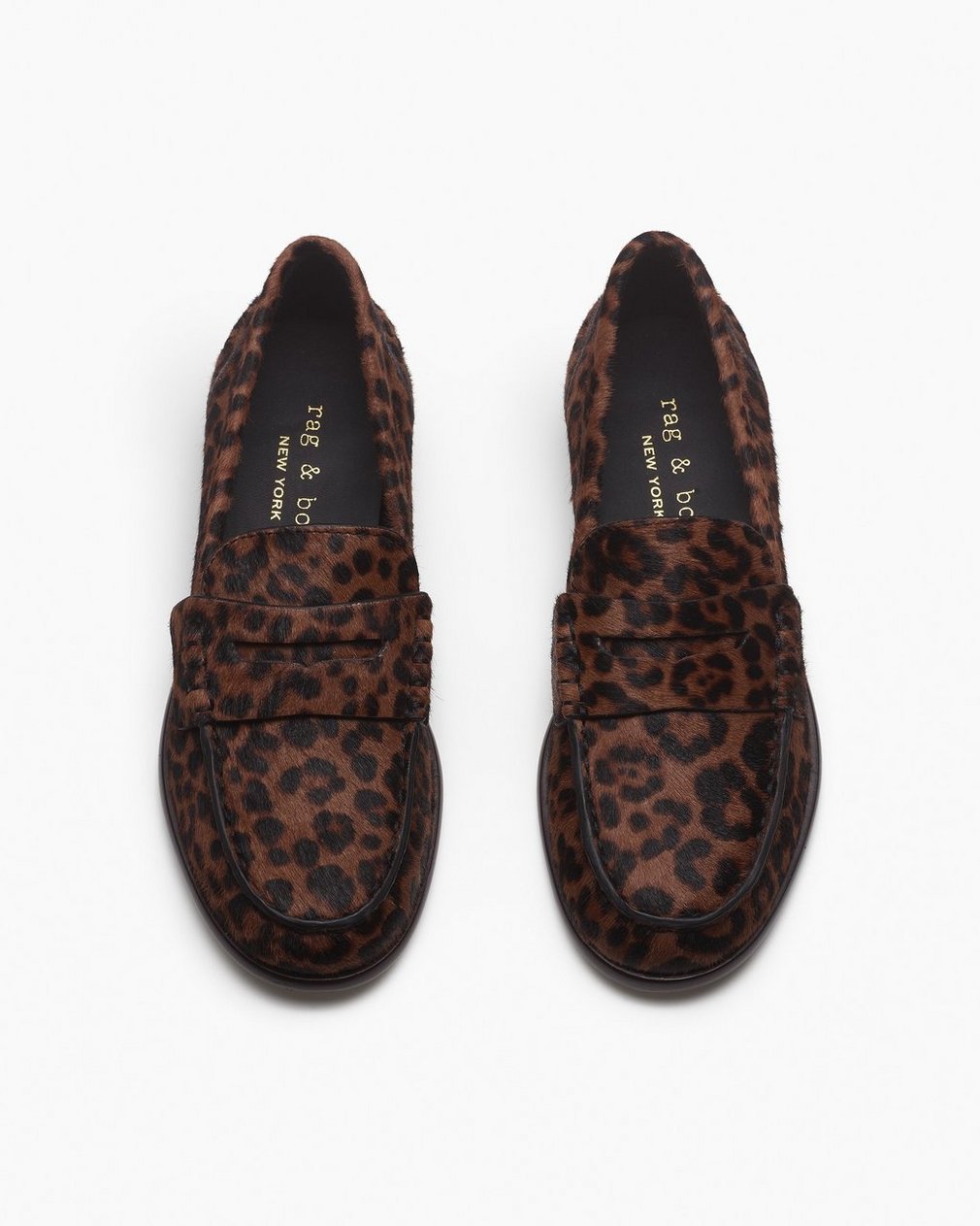 Carter Leopard Calf Hair Loafers - Leopard Hair Calf - Image 5