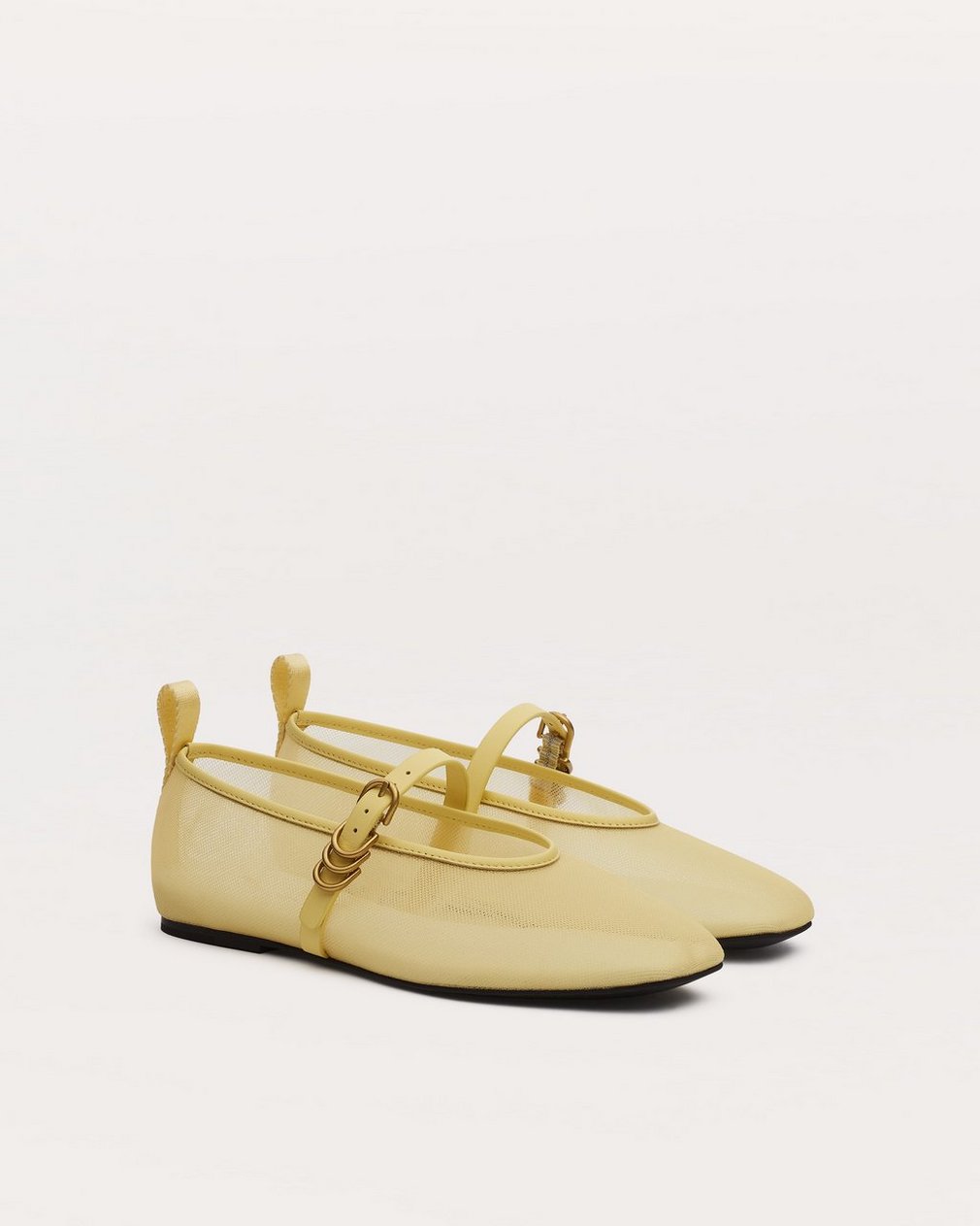 Spire Mesh Mary Janes - Honey - Image 3