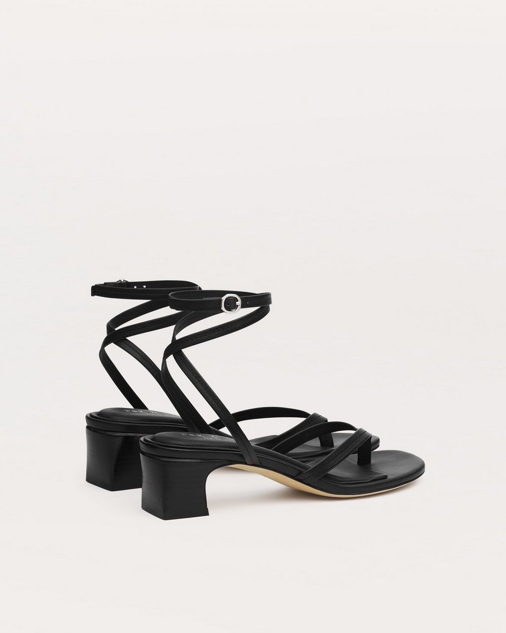 Gemma Strappy Sandals - Black - Image 4