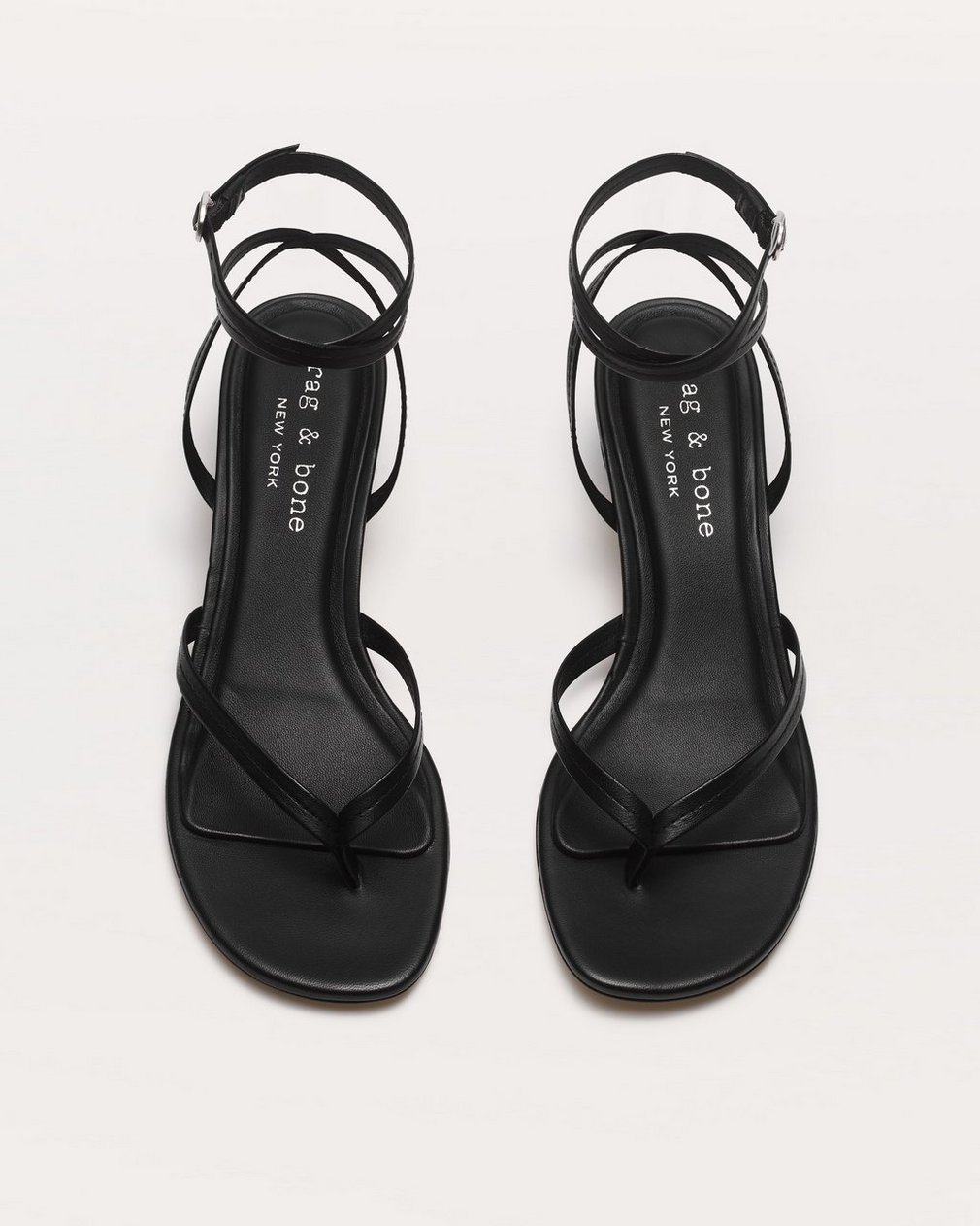Gemma Strappy Sandals - Black - Image 5