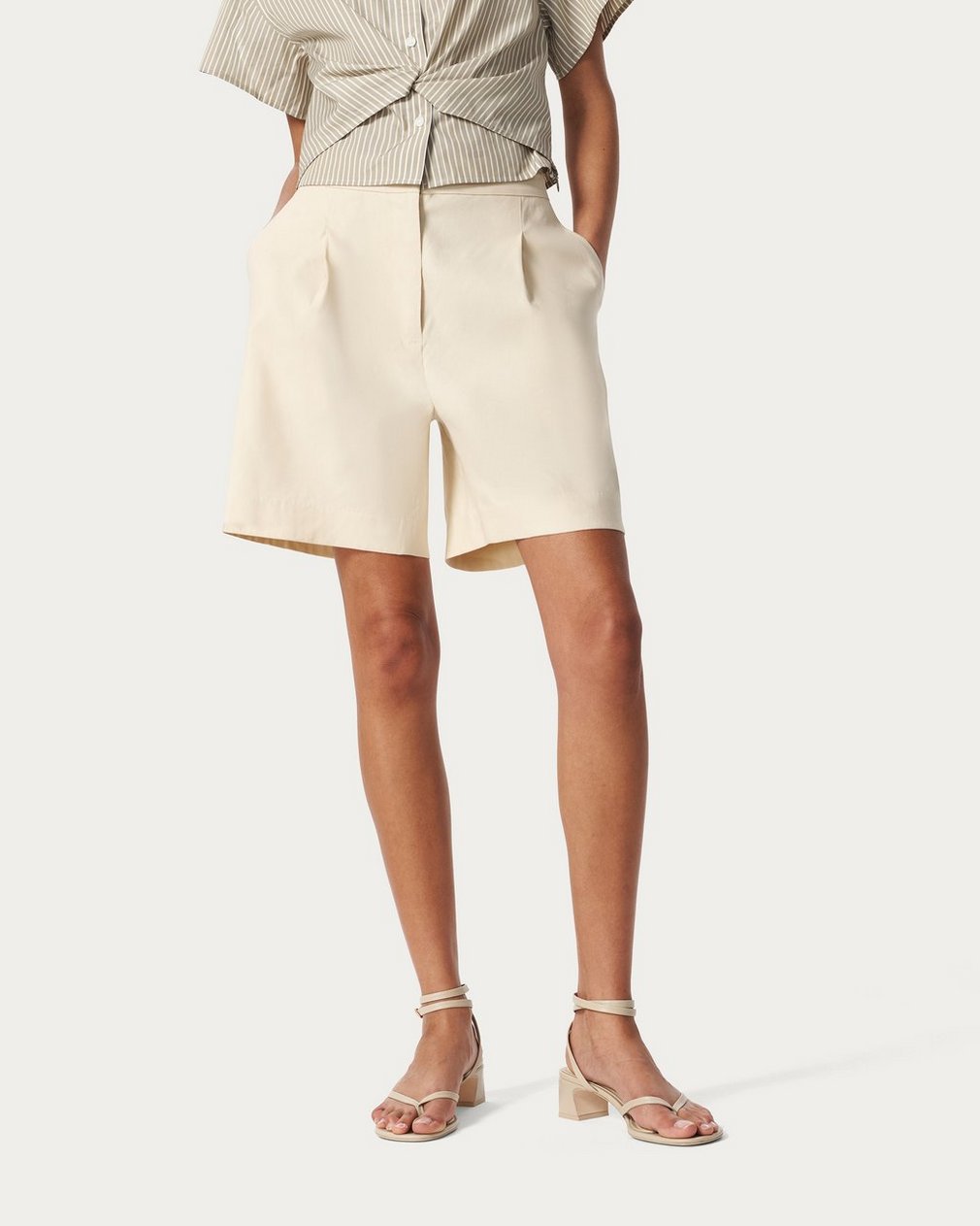 Gemma Strappy Sandals - Macadamia - Image 2