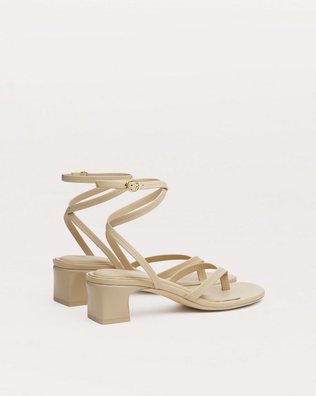 Gemma Strappy Sandals - Macadamia - Image 4